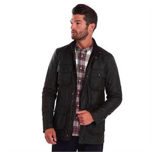Barbour Corbridge Olive Green Waxed Cotton Jacket
